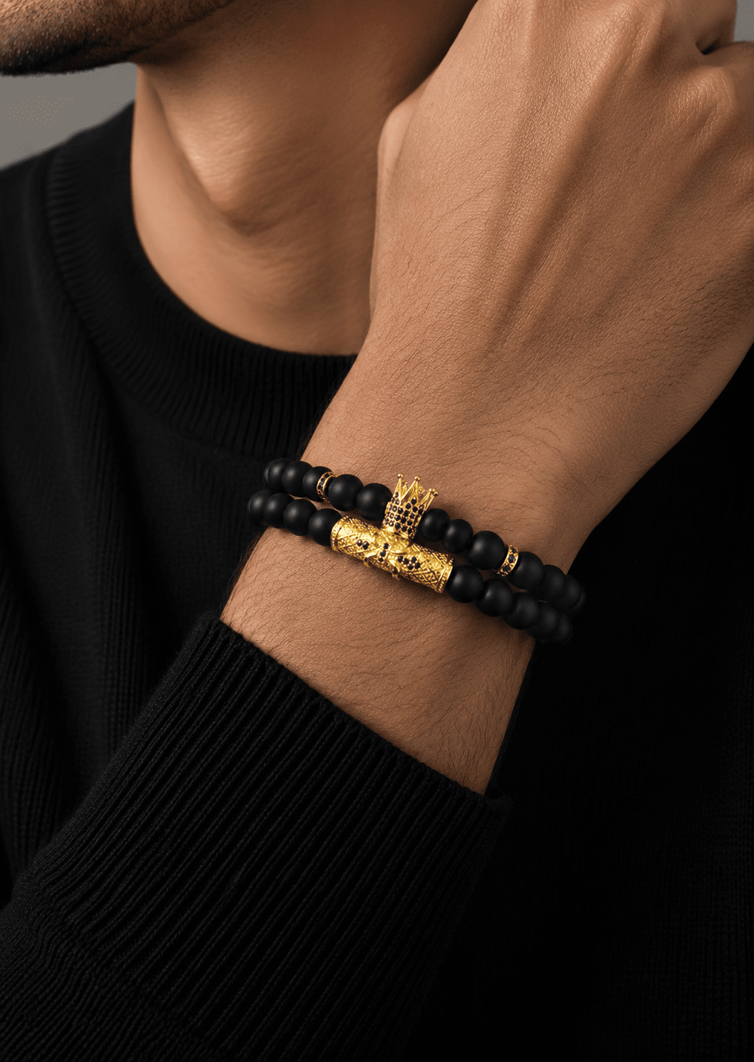 Kralenarmband Regal Ember