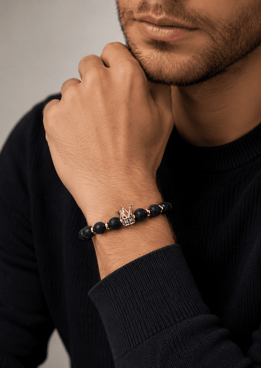 Kralenarmband Regal Ember