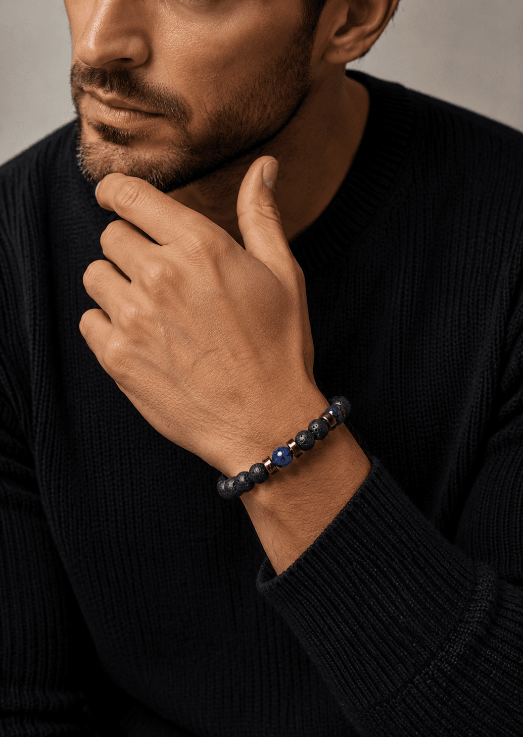 Kralenarmband Sable Echo