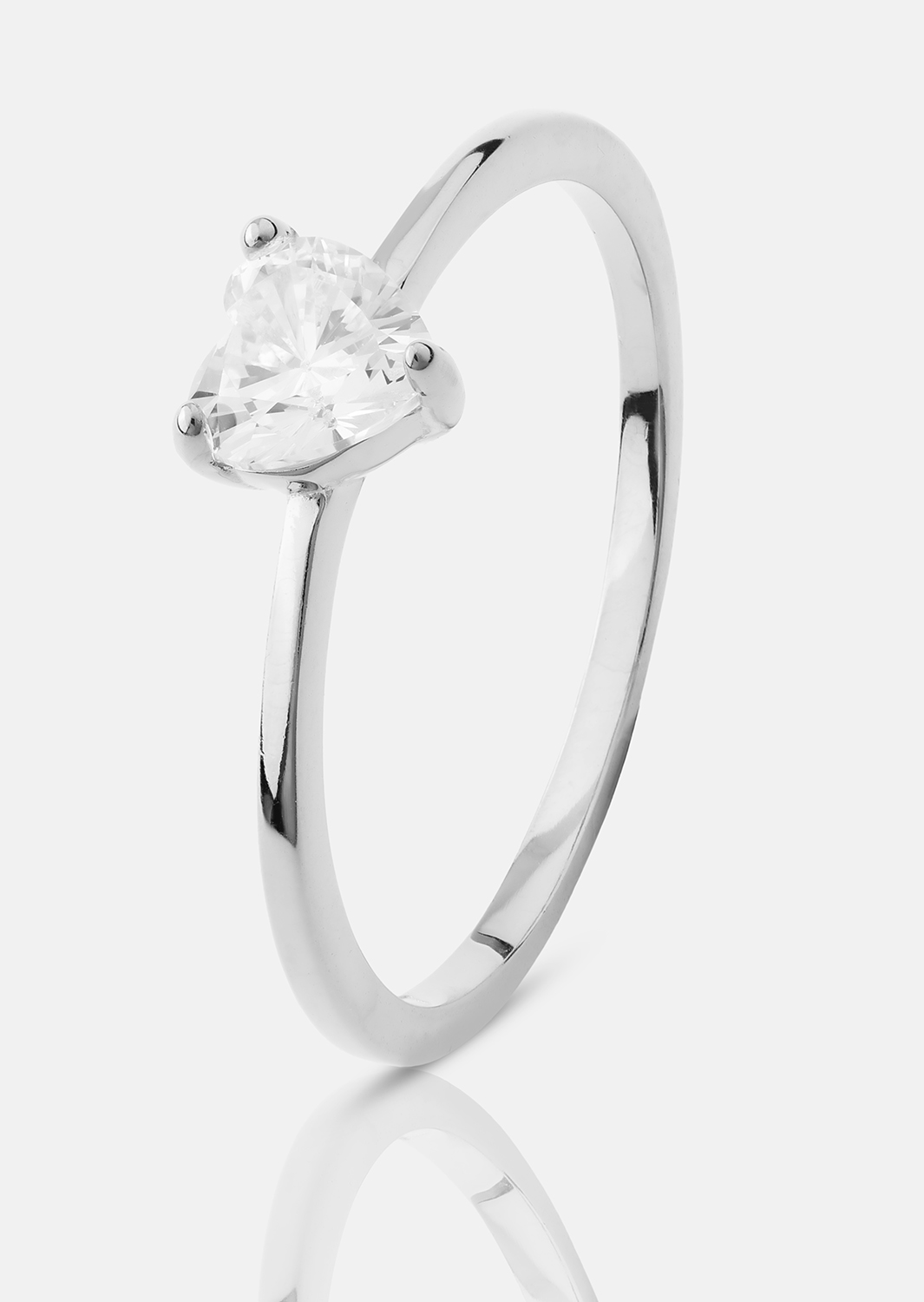 Ring Lumine - Verzilverd