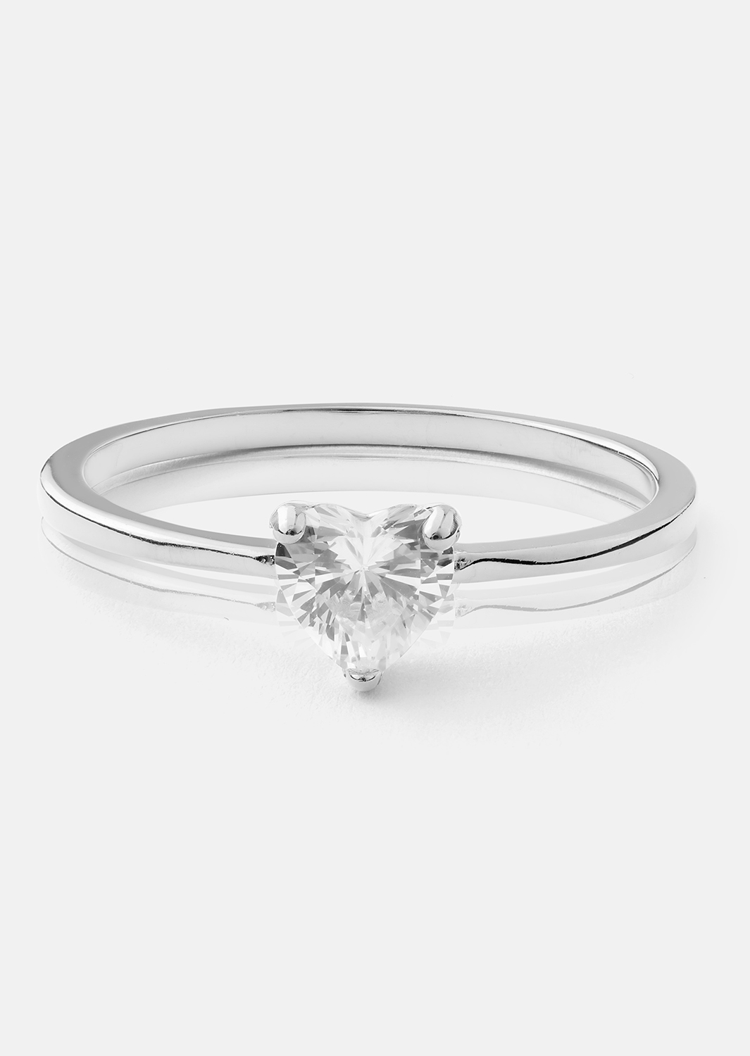 Ring Lumine - Verzilverd