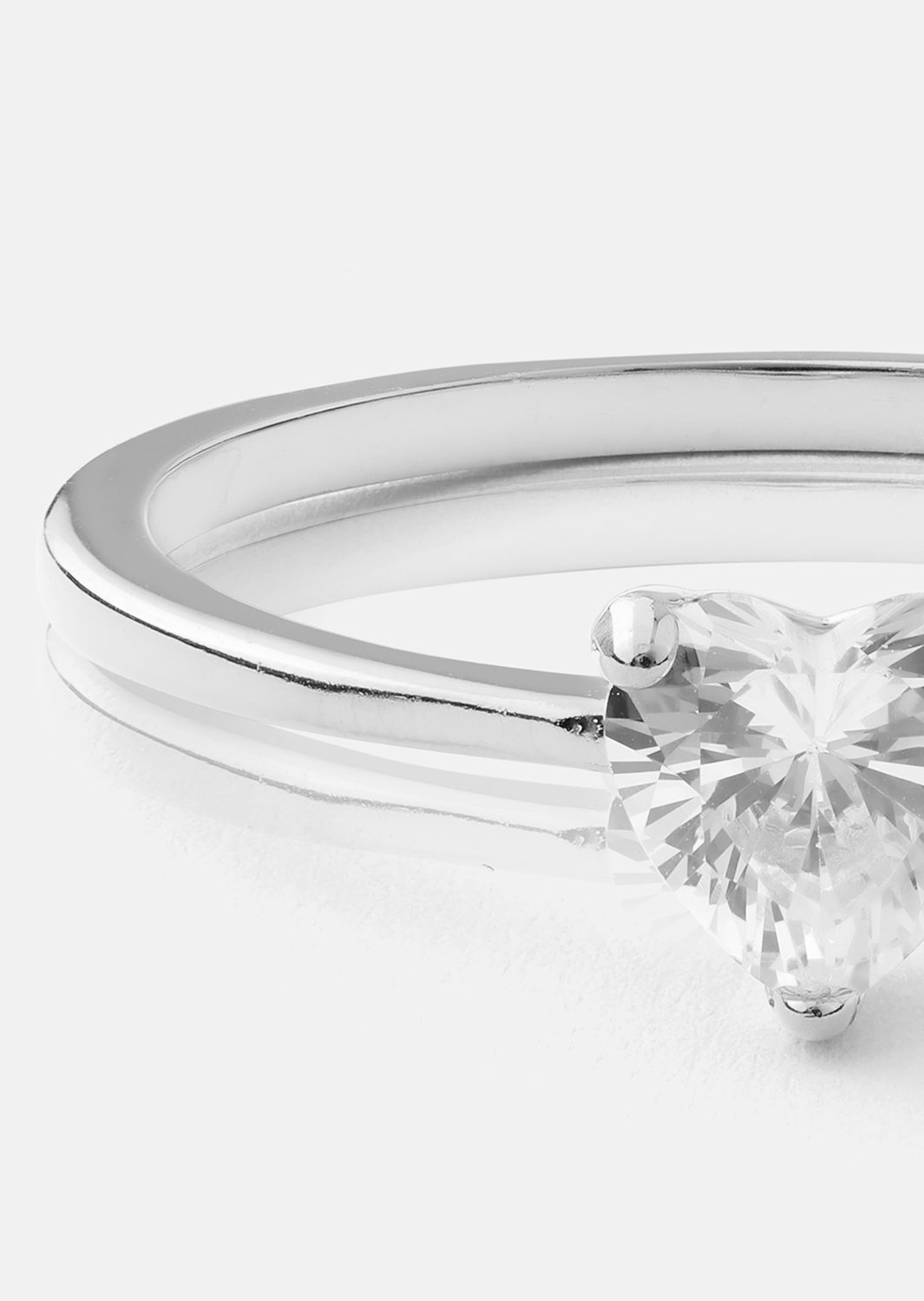 Ring Lumine - Verzilverd