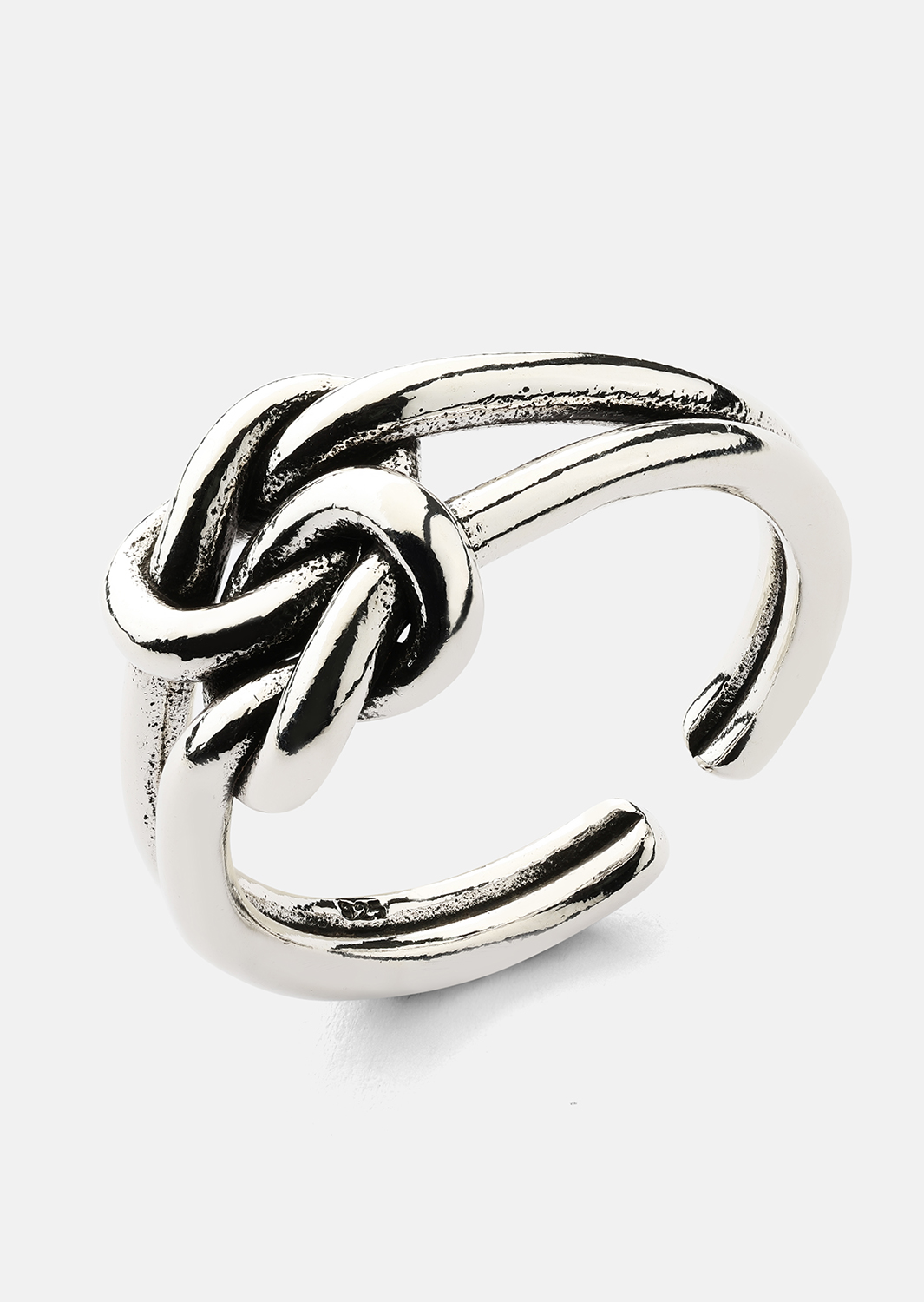 Infinity Knot - Verzilverd