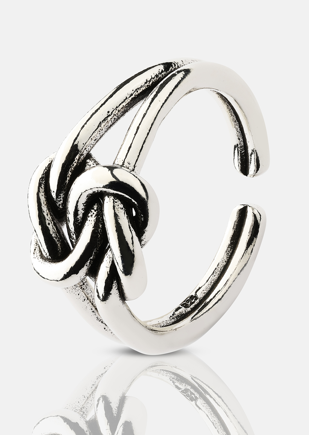 Infinity Knot - Verzilverd
