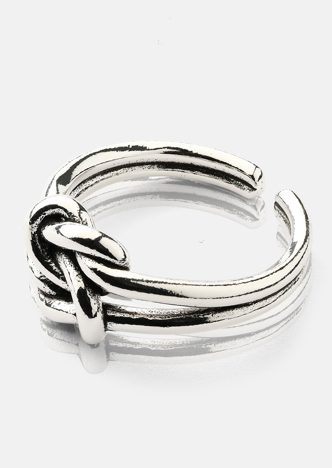Infinity Knot - Verzilverd