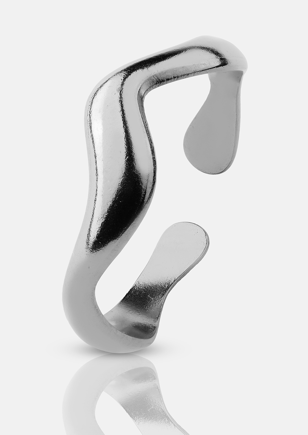 Ring Vira - Verzilverd