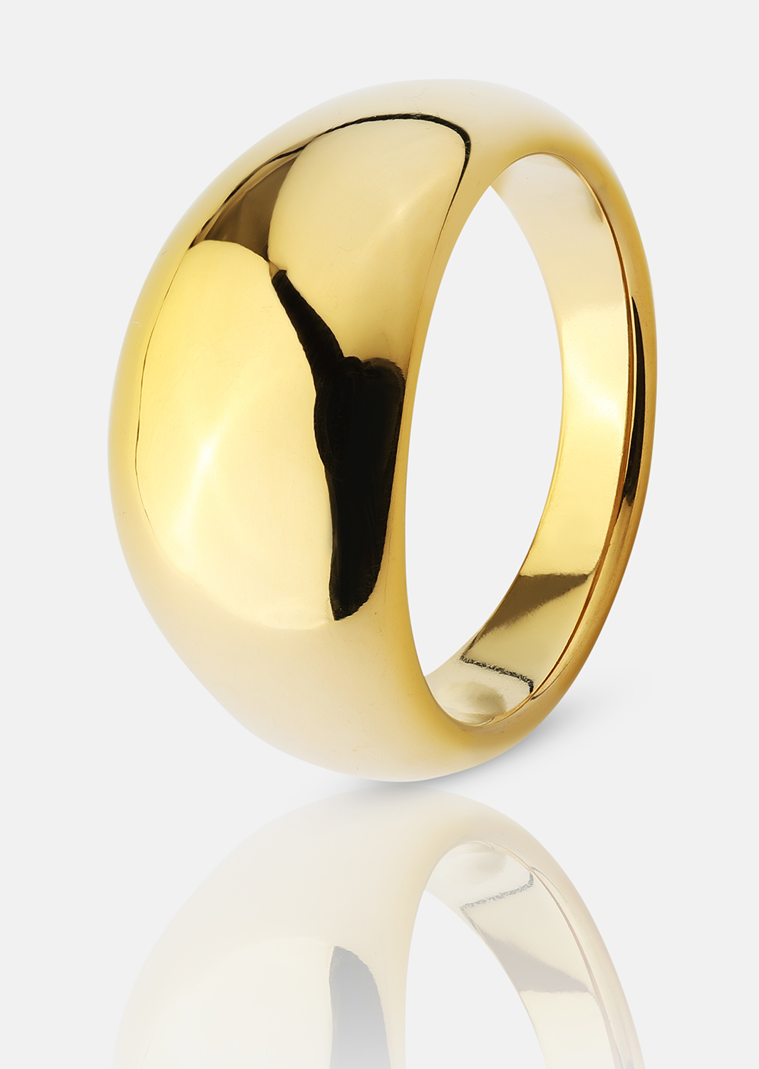 Ring Harmonia - Verguld met 18k goud