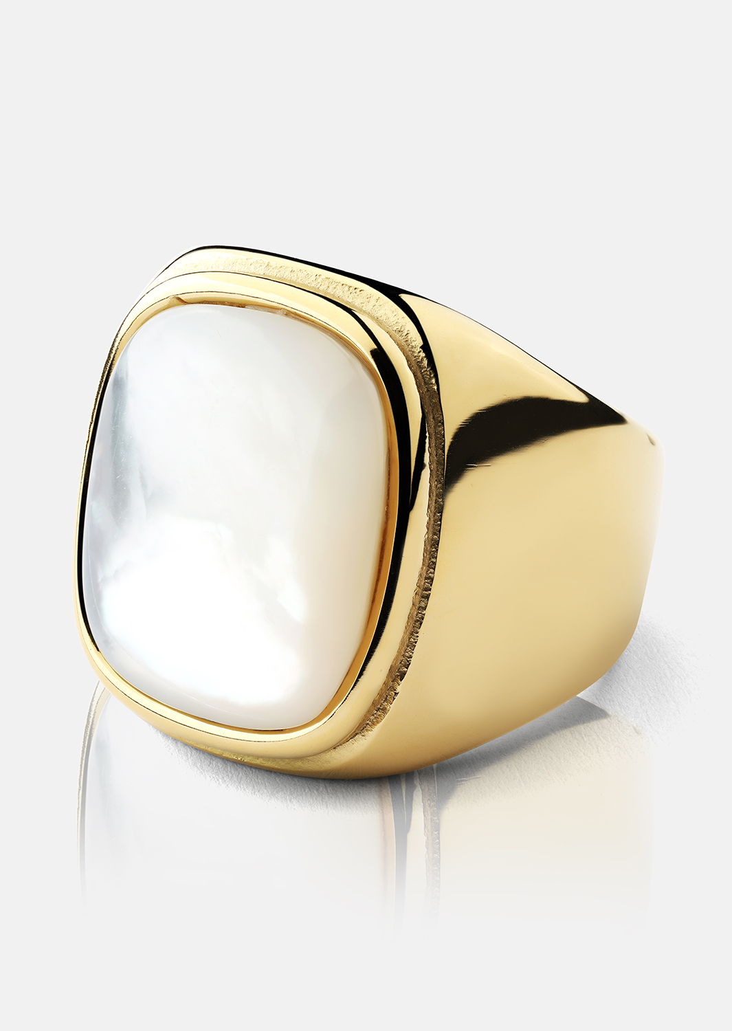 Ring Blanche - Verguld met 18k goud
