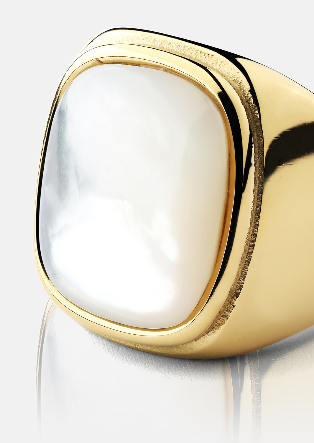 Ring Blanche - Verguld met 18k goud
