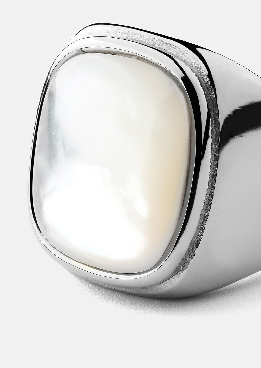Ring Blanche - Verzilverd