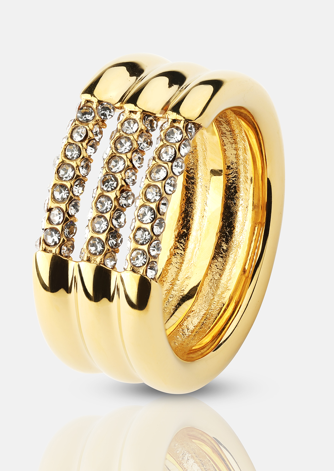 Ring Lumière - Verguld met 18k goud