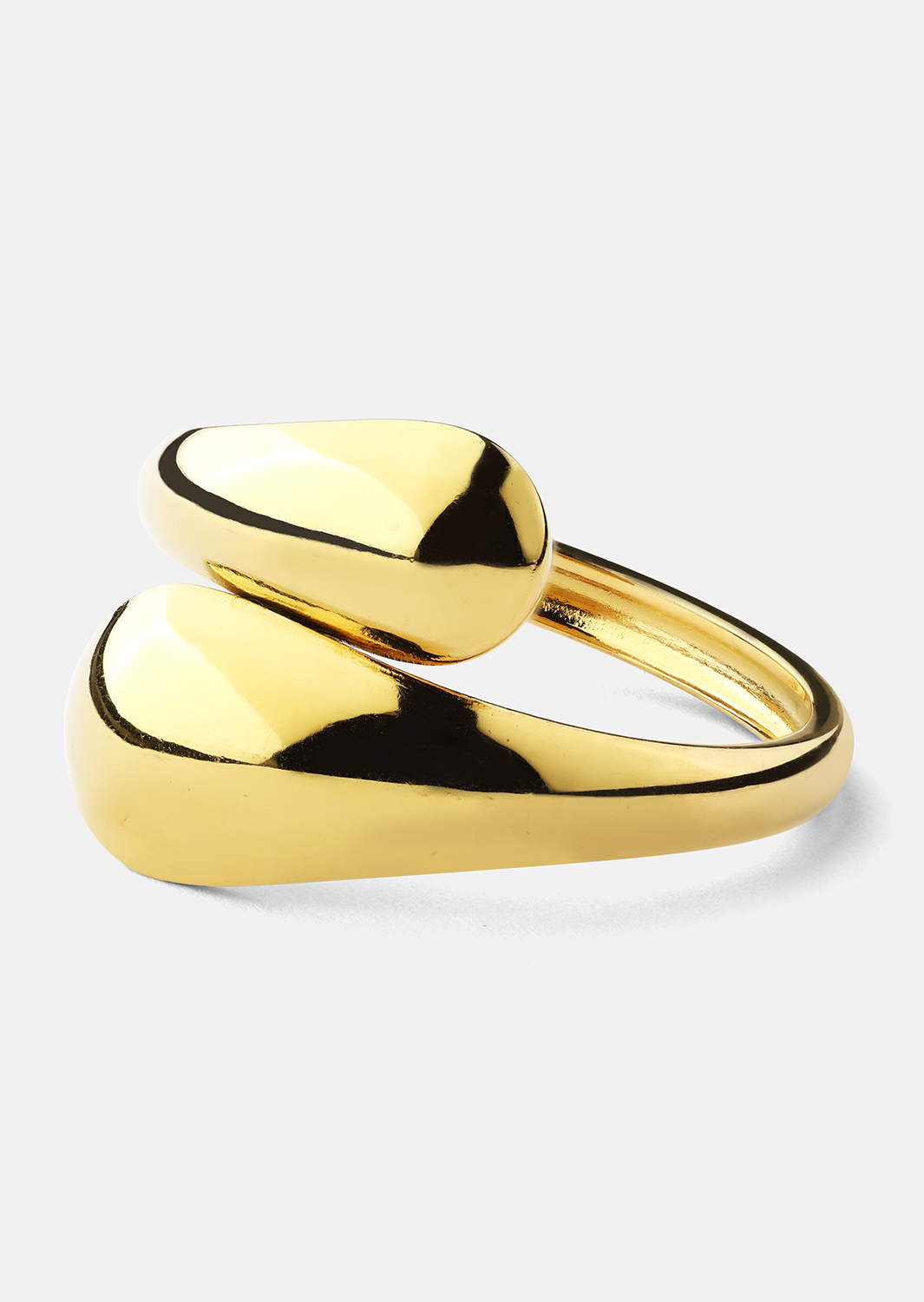 Ring Bold Drops - Verguld met 18k goud