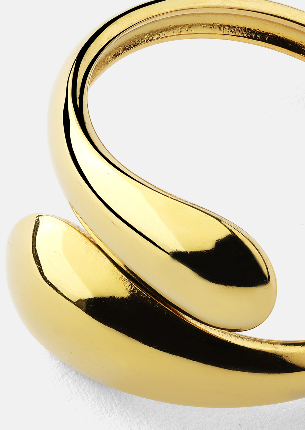 Ring Bold Drops - Verguld met 18k goud