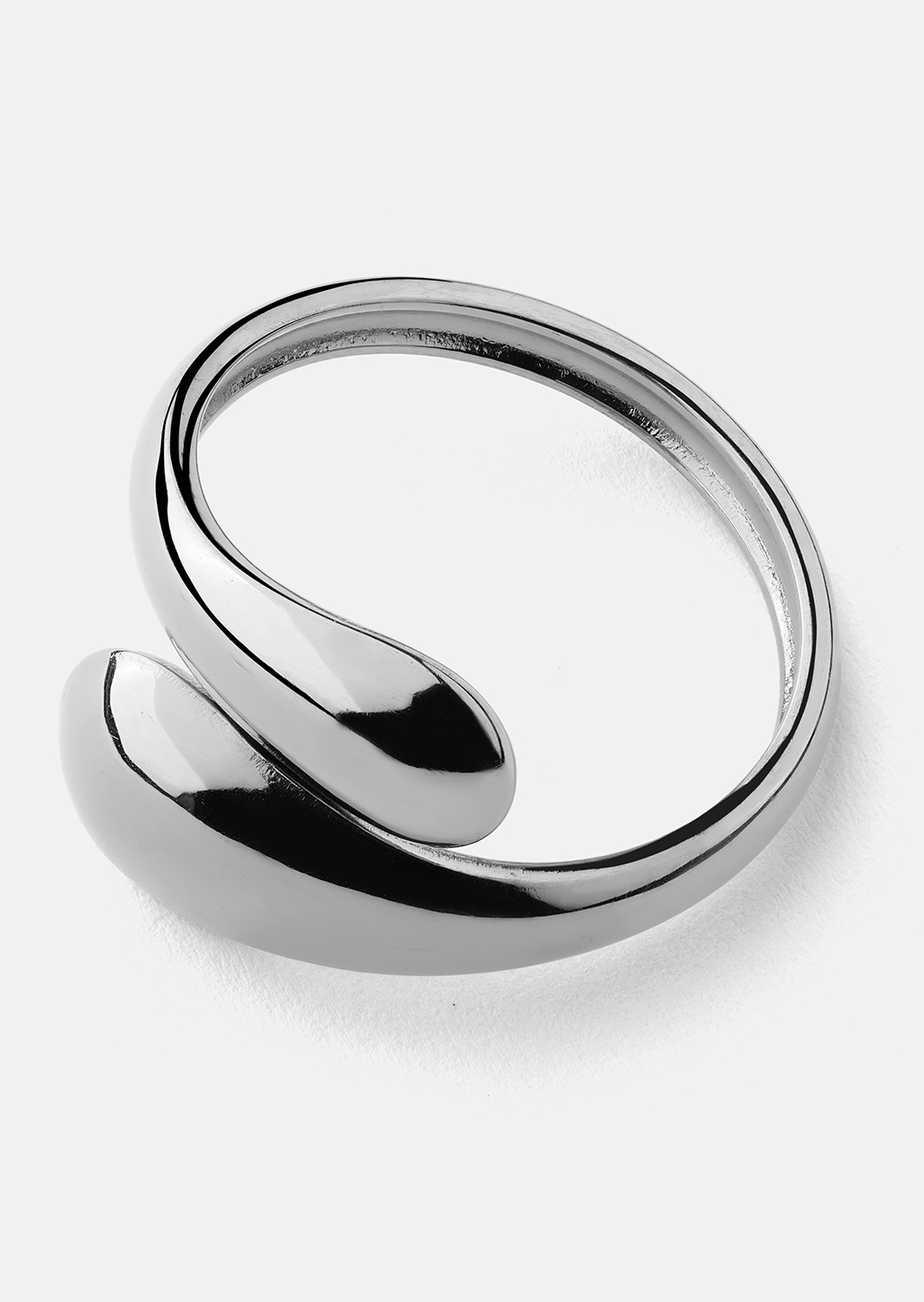 Ring Bold Drops - Verzilverd