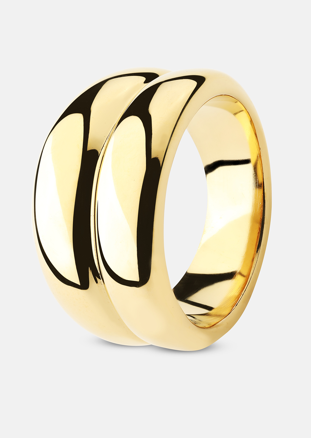 Ring Radiant - Verguld met 18k goud