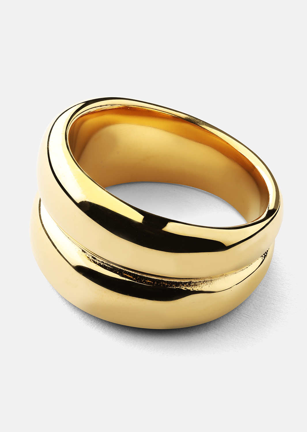 Ring Radiant - Verguld met 18k goud