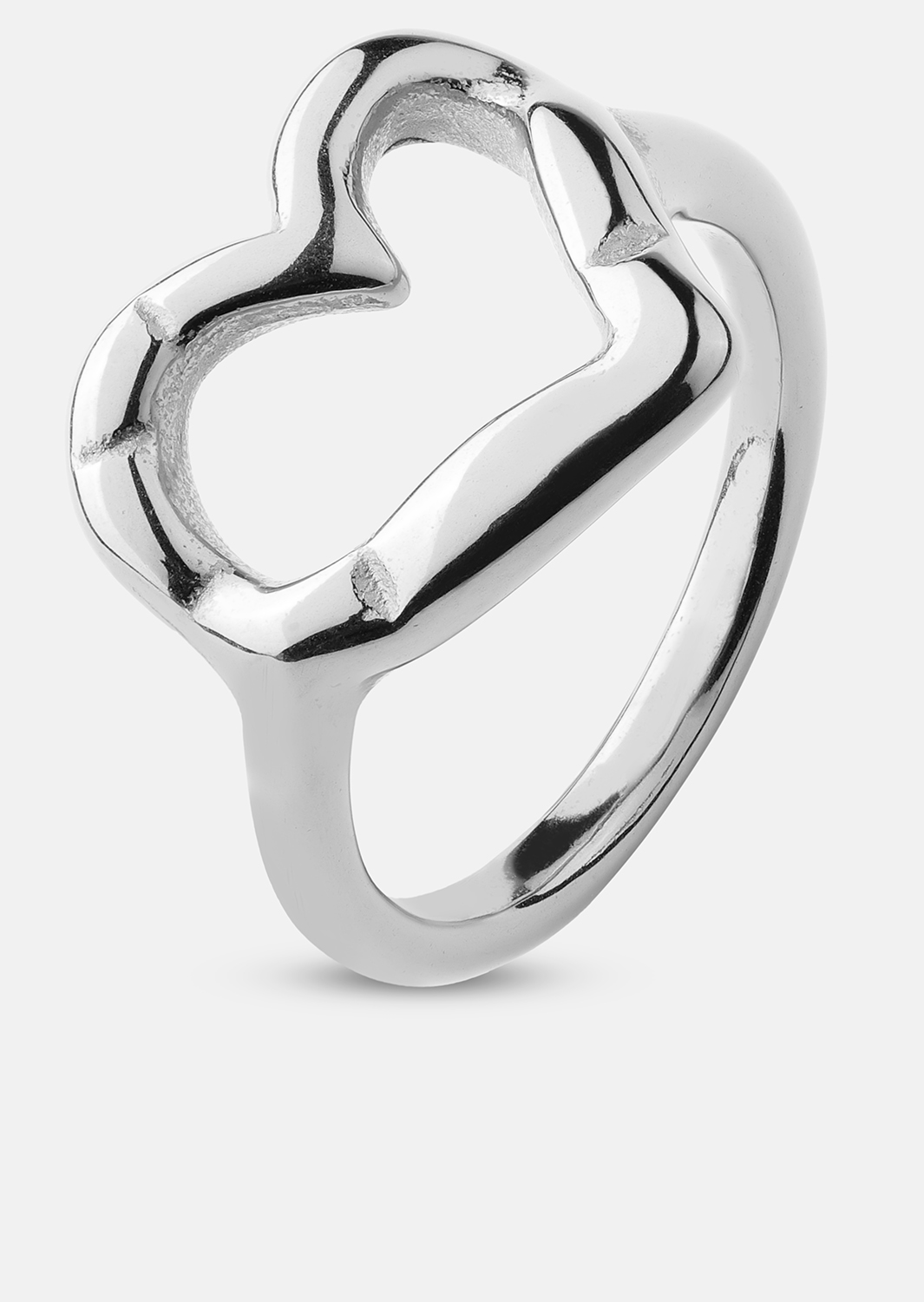 Ring Heartbeat - Verzilverd