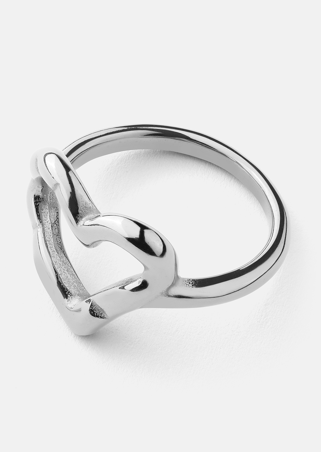 Ring Heartbeat - Verzilverd