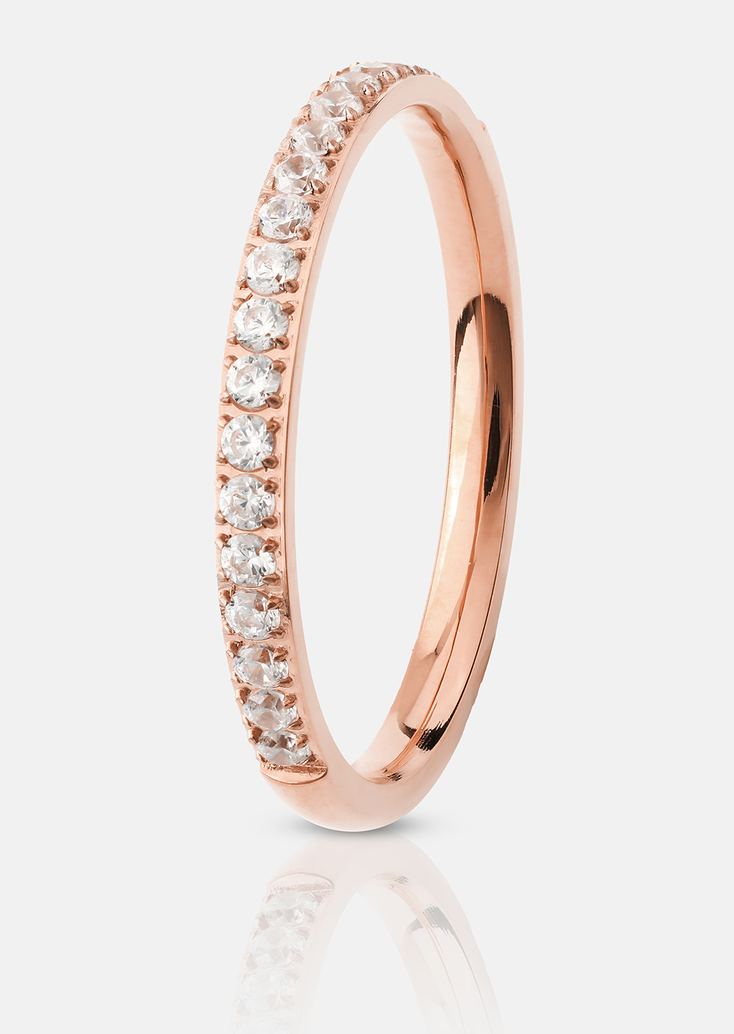 Ring Gloomy - 18k Rose Verguld