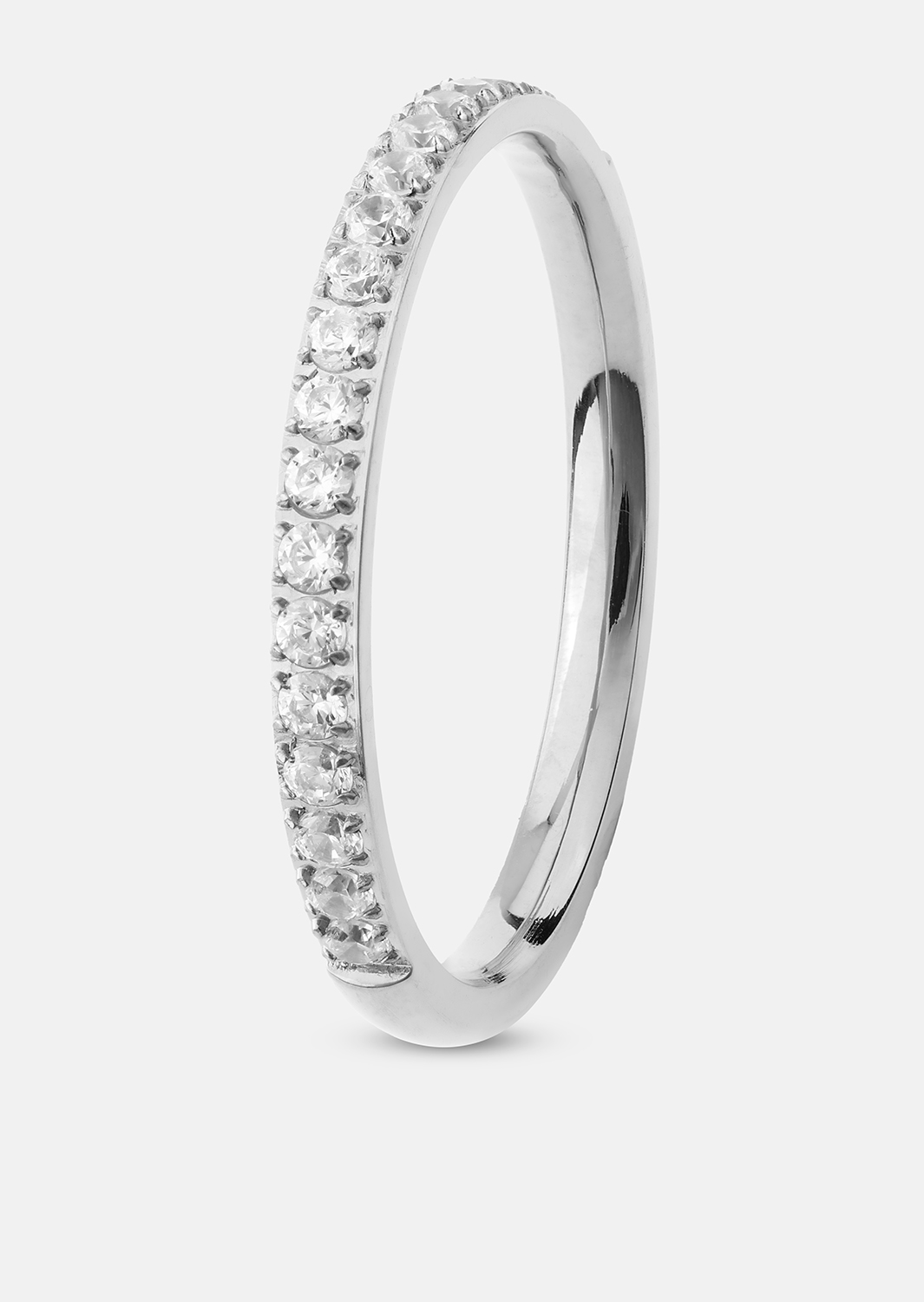 Ring Gloomy - Verzilverd
