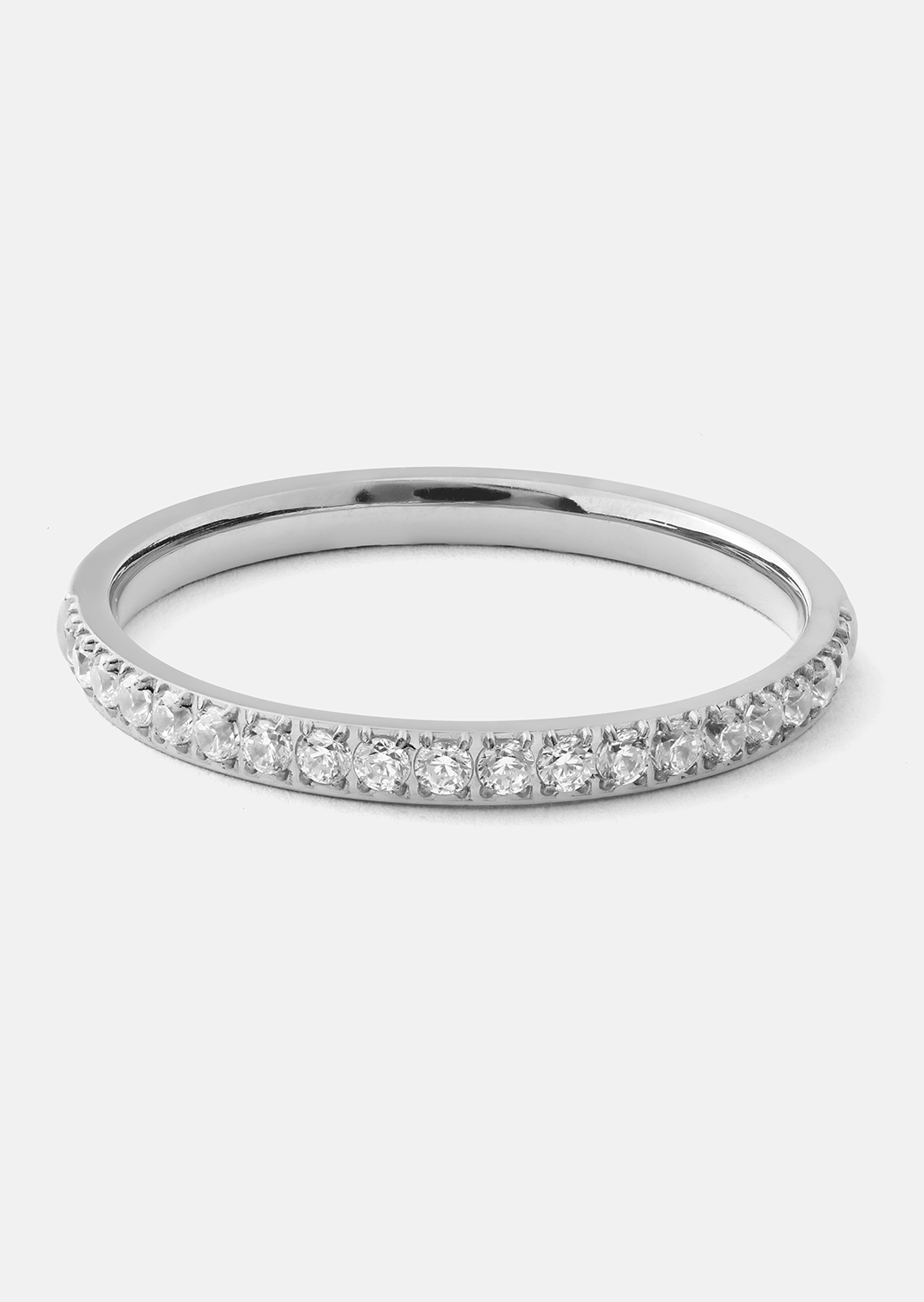 Ring Gloomy - Verzilverd