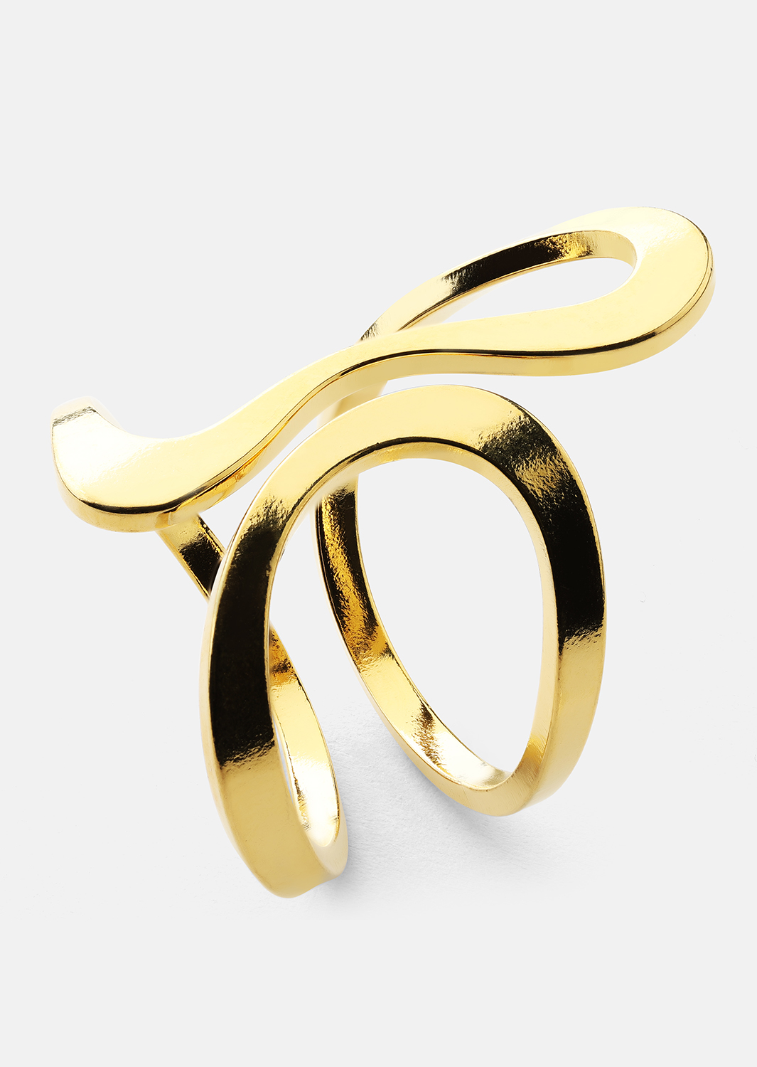 Ring Infinity Flow - 18k Verguld