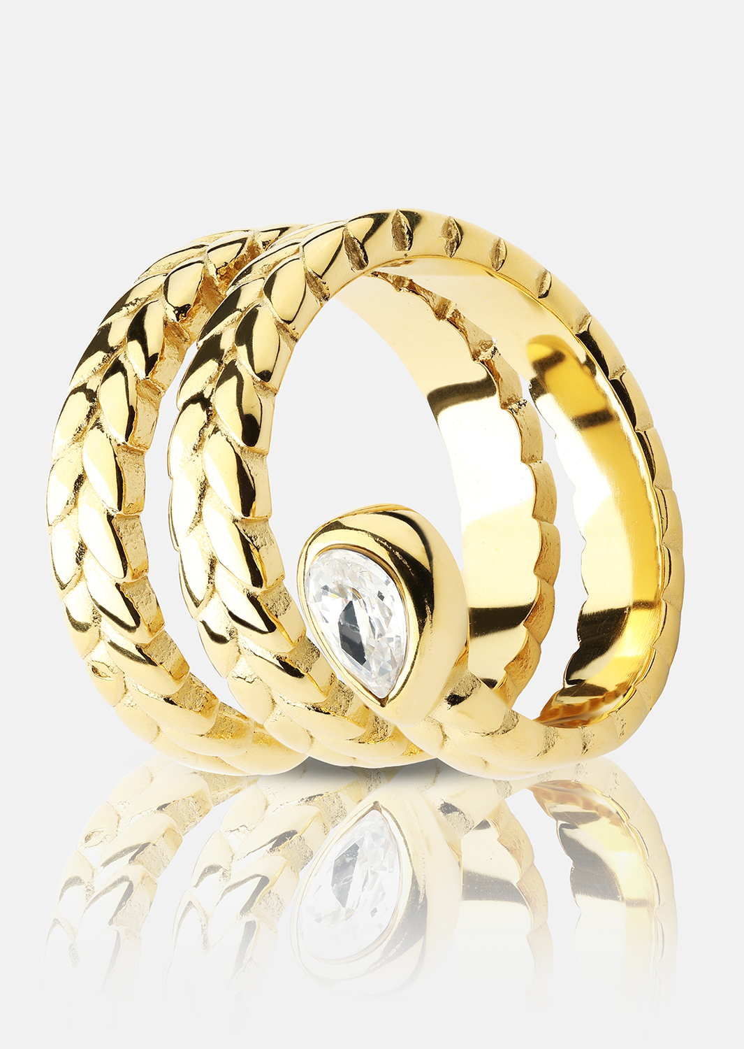 Ring Elira - 18k Verguld