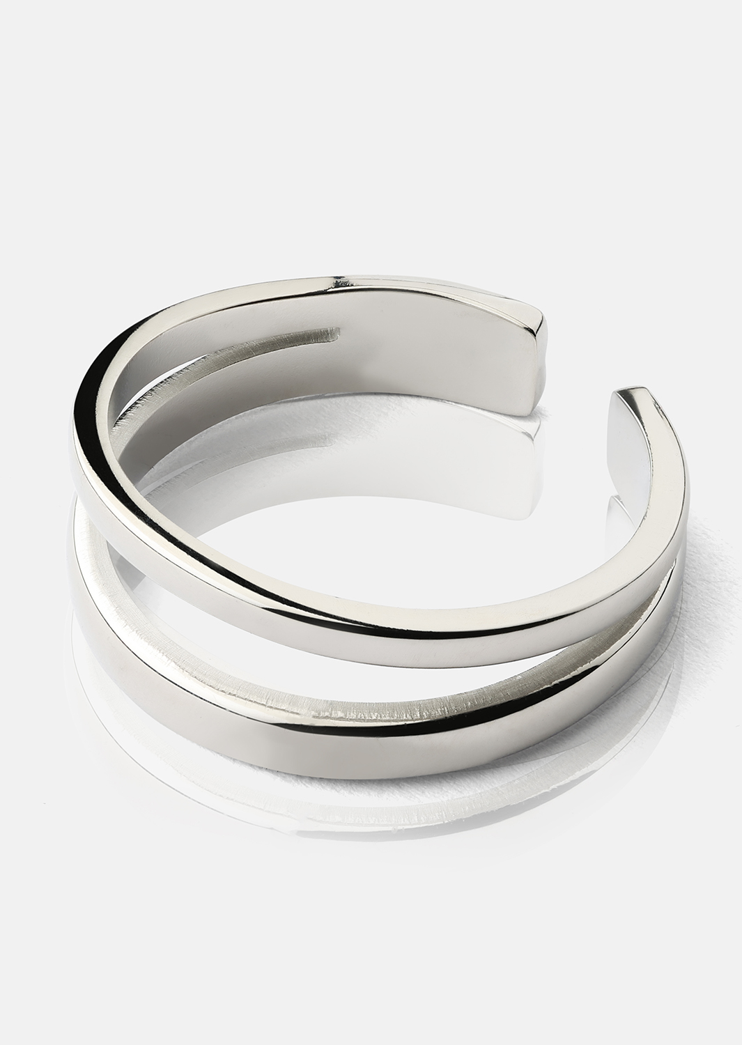 Apertura Ring - Verzilverd