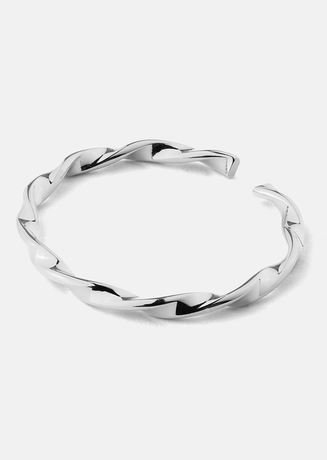 Ring Twist Whisper - Verzilverd