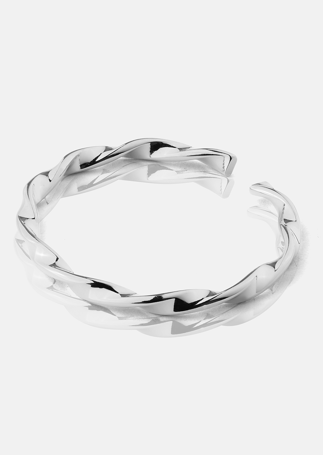 Ring Twist Whisper - Verzilverd