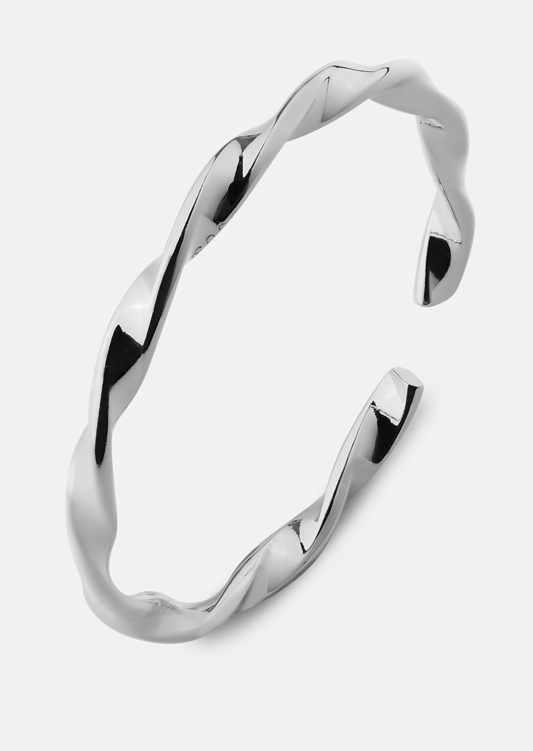 Ring Twist Whisper - Verzilverd