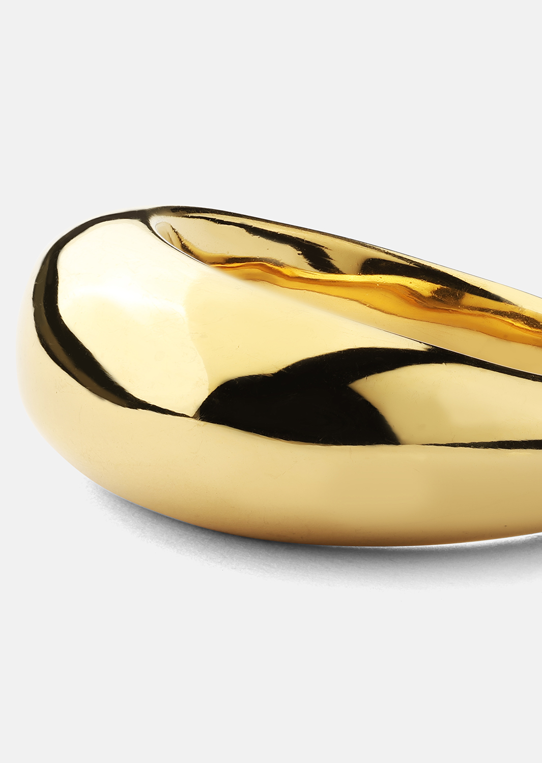 Ring Dome - 18k Verguld