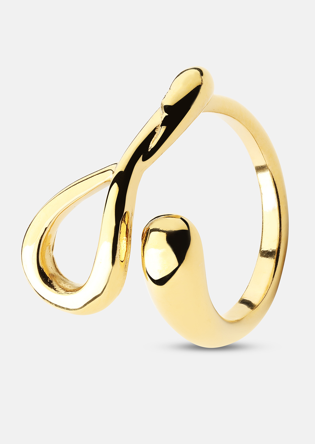 Ring Loop - 18k Verguld