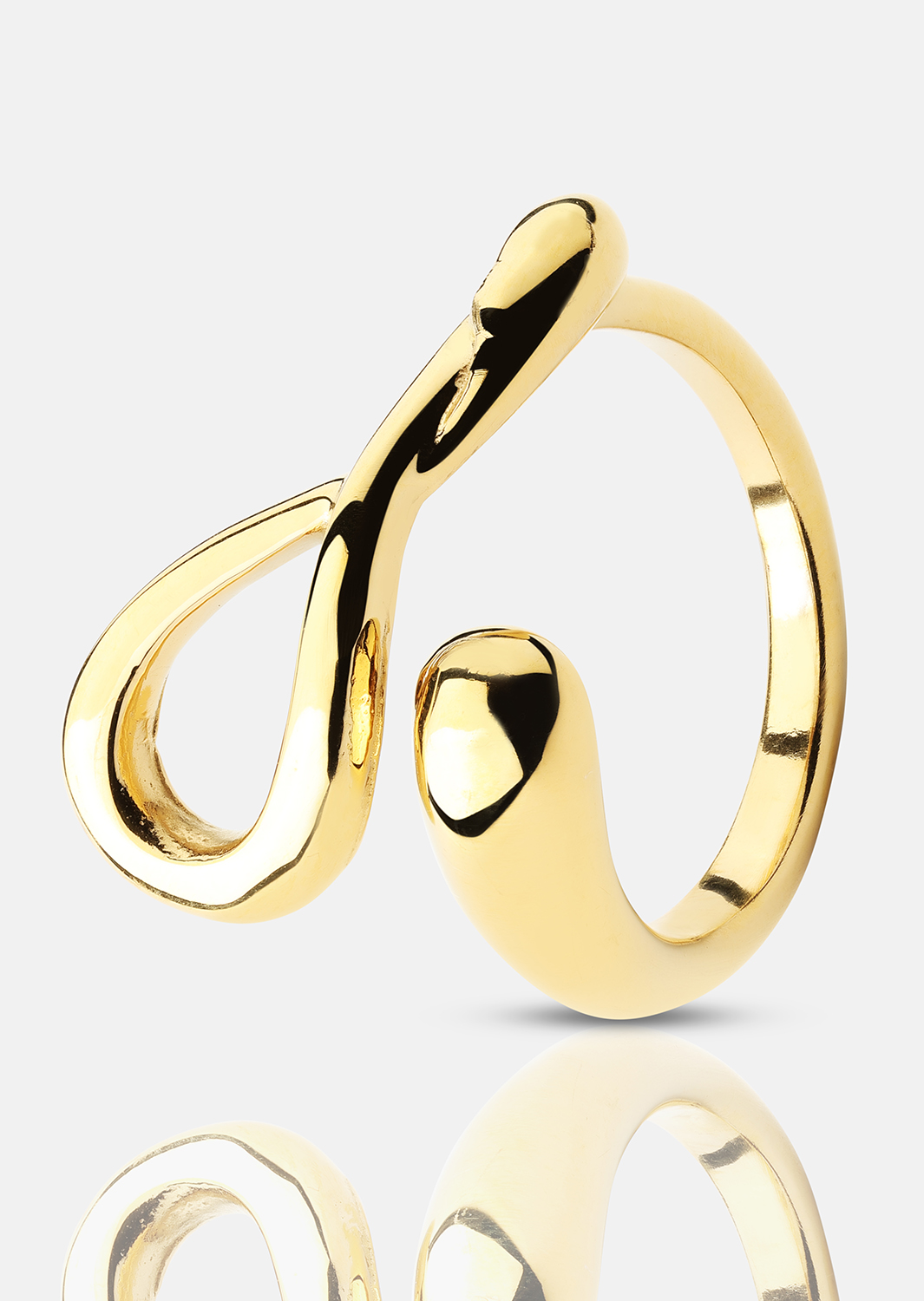 Ring Loop - 18k Verguld
