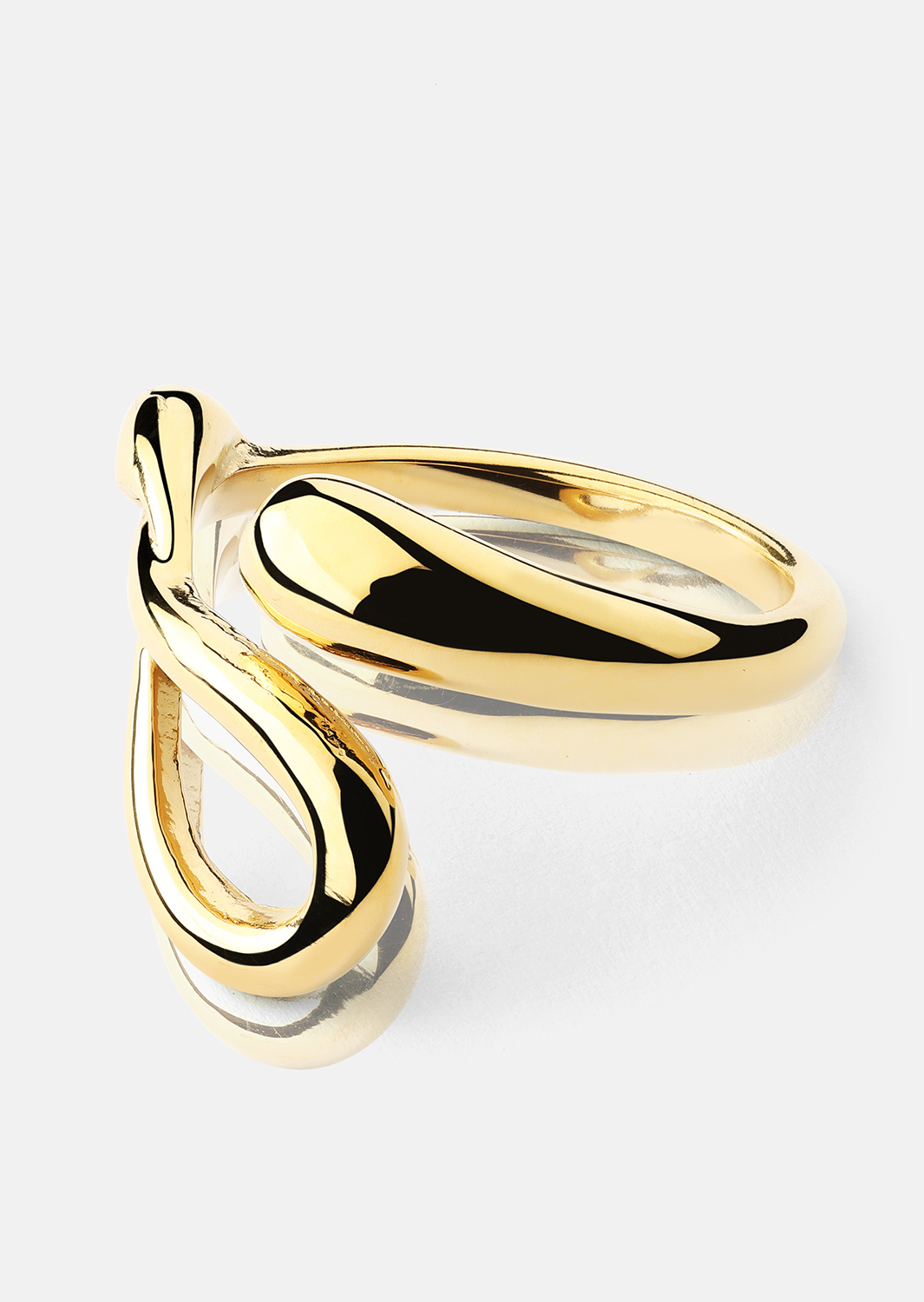 Ring Loop - 18k Verguld