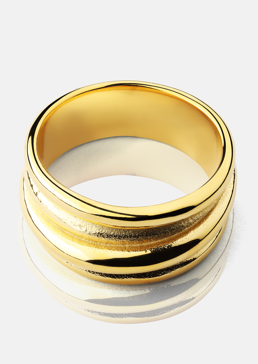 Ring Aurora Bold - 18K Verguld
