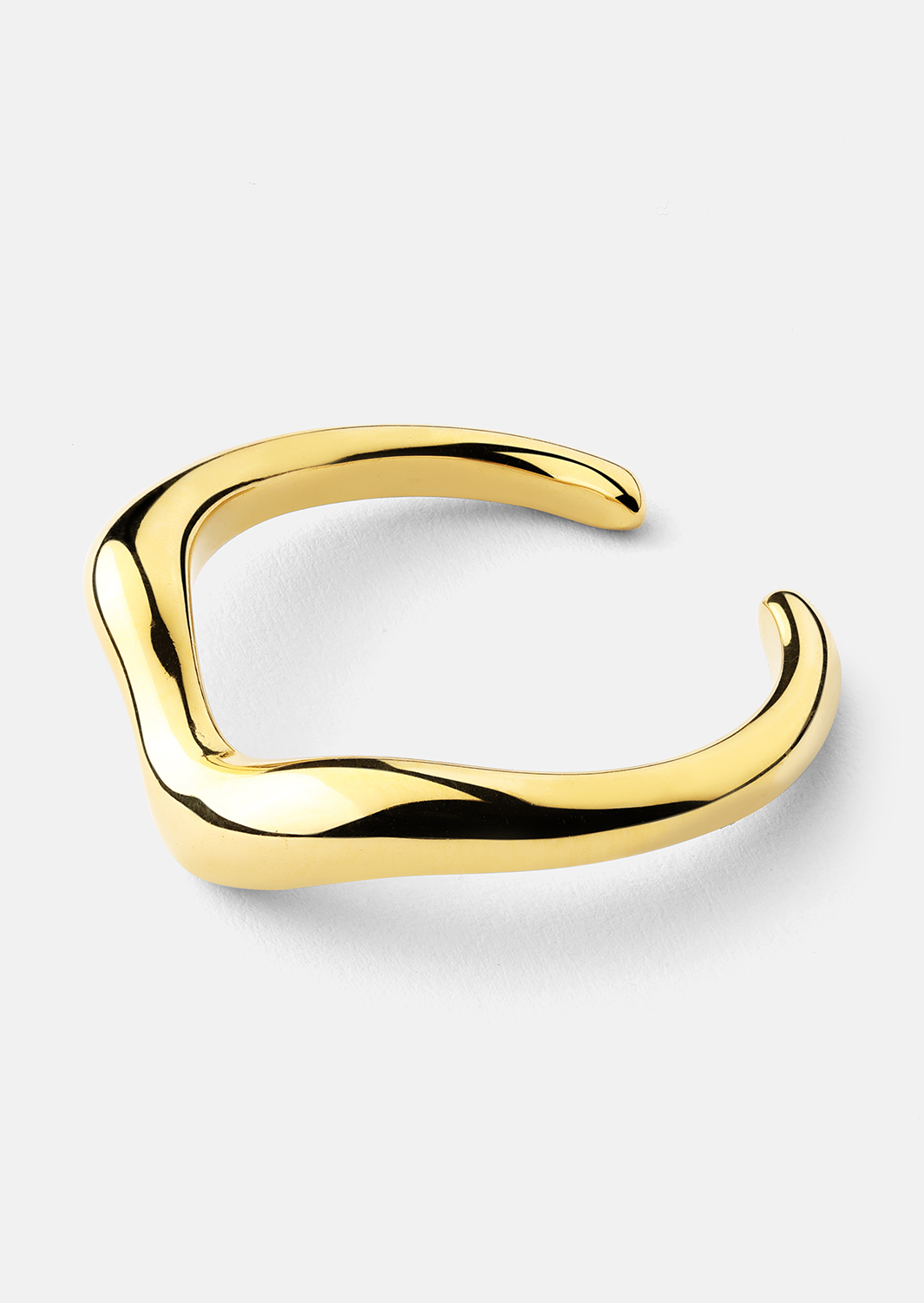 Ring Flow - Verguld met 18k goud